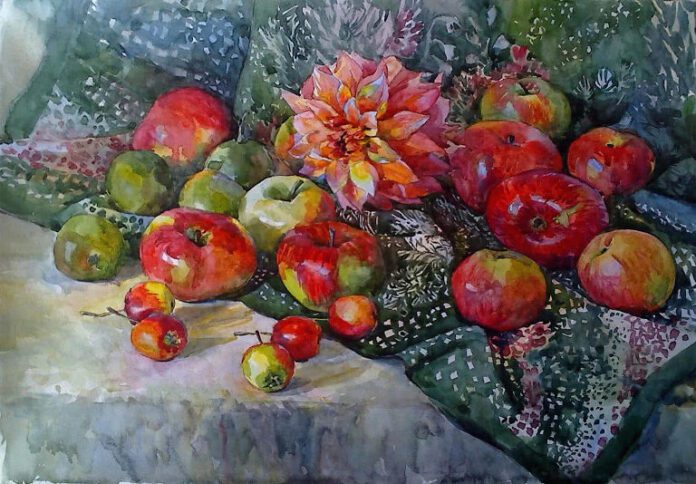 Still Life with Apples