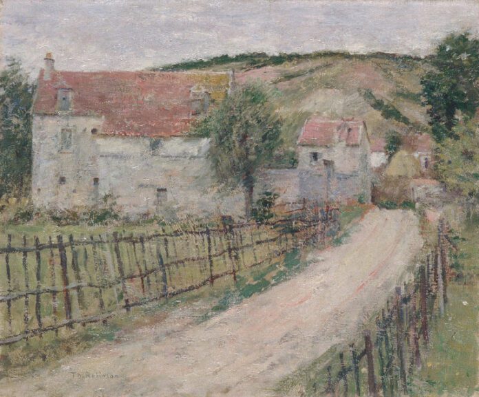 The Old Mill (Vieux Moulin) by Theodore Robinson