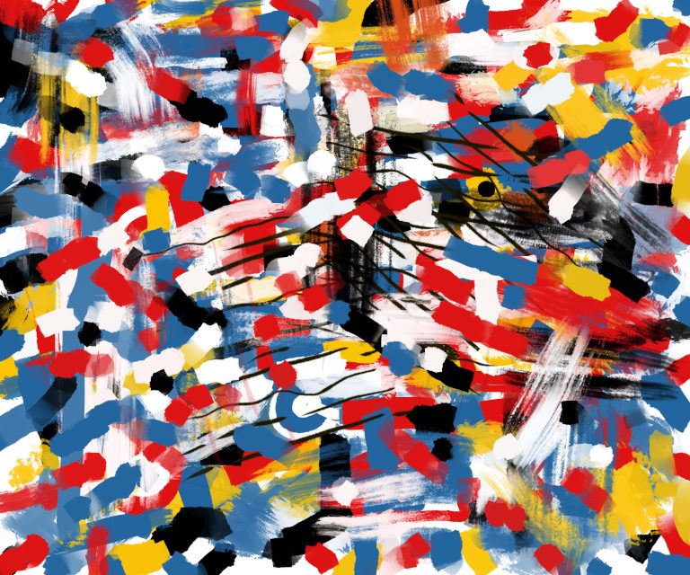 Artwork by Fuza "Abstract #1"