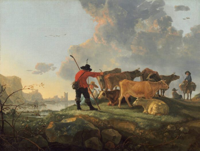 Herdsmen Tending Cattle, 1655/1660 by Aelbert Cuyp