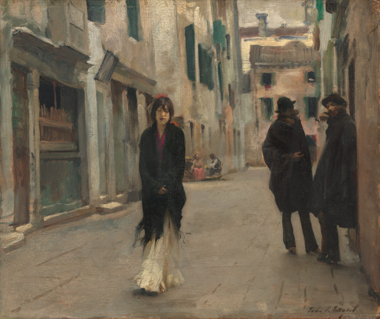 Street in Venice, 1882 by John Singer Sargent
