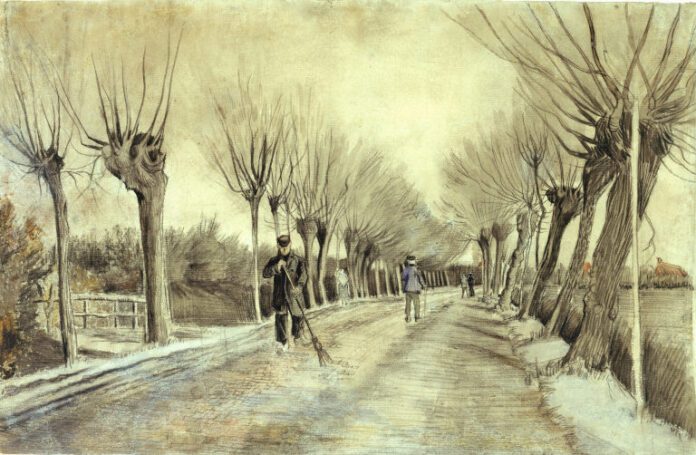 Road in Etten by Vincent van Gogh