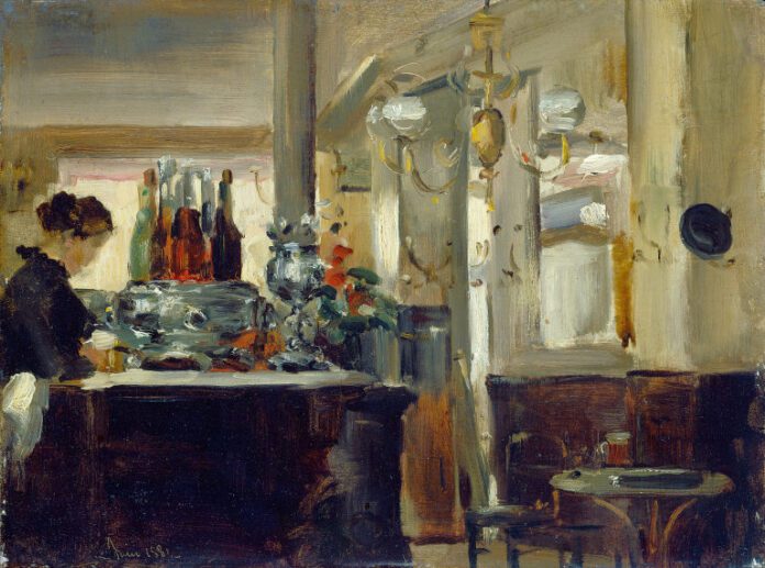 Bon Bock Café, 1881 by Style of Edouard Manet