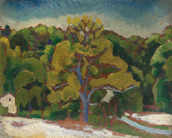 Landscape, c. 1912 by Morton Livingston Schamberg