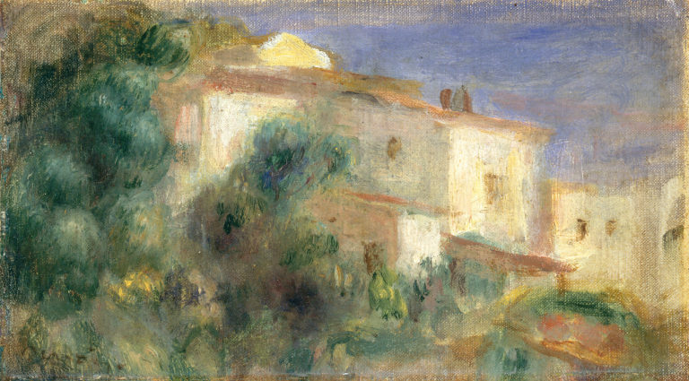 Maison de la Poste, Cagnes, 1906/1907 by Auguste Renoir