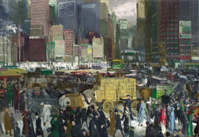 New York, 1911 by George Bellows