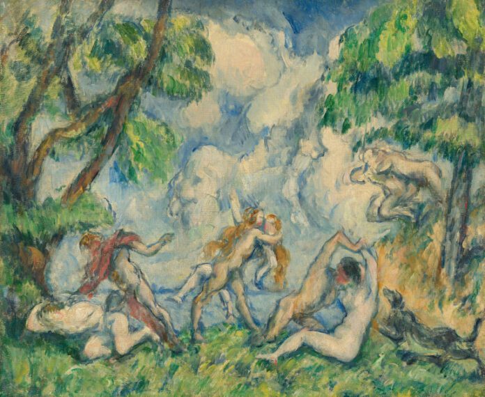 The Battle of Love, c. 1880 by Paul Cézanne