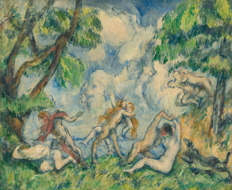 The Battle of Love, c. 1880 by Paul Cézanne