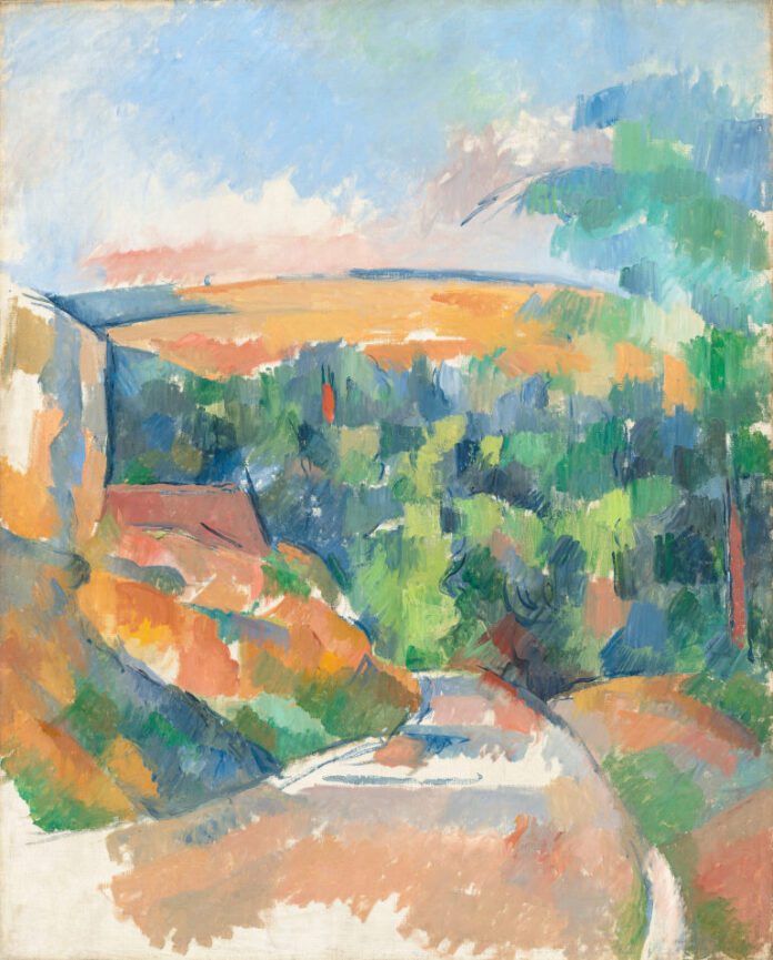 The Bend in the Road, 1900/1906 by Paul Cézanne