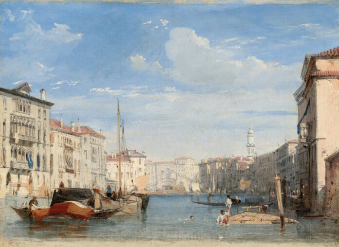 The Grand Canal, 1826/1827 by Richard Parkes Bonington