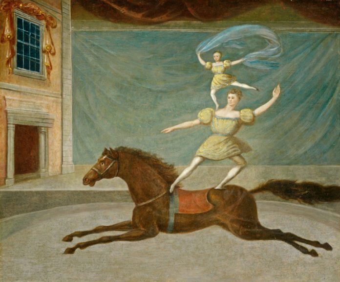 The Mounted Acrobats, 1825 or after